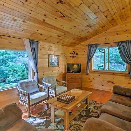 Bryson City Cabin With Fire Pit On Coopers Creek! Eksteriør billede