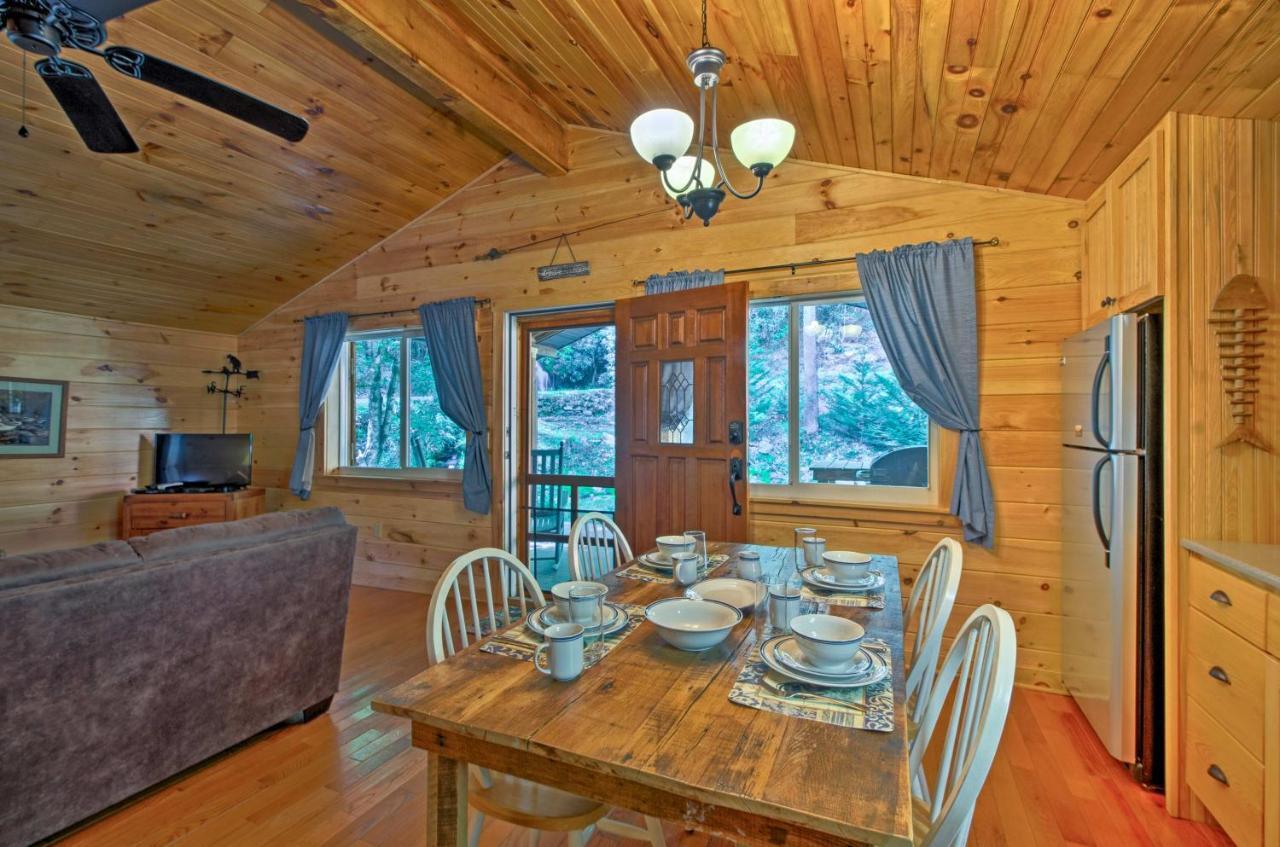 Bryson City Cabin With Fire Pit On Coopers Creek! Eksteriør billede