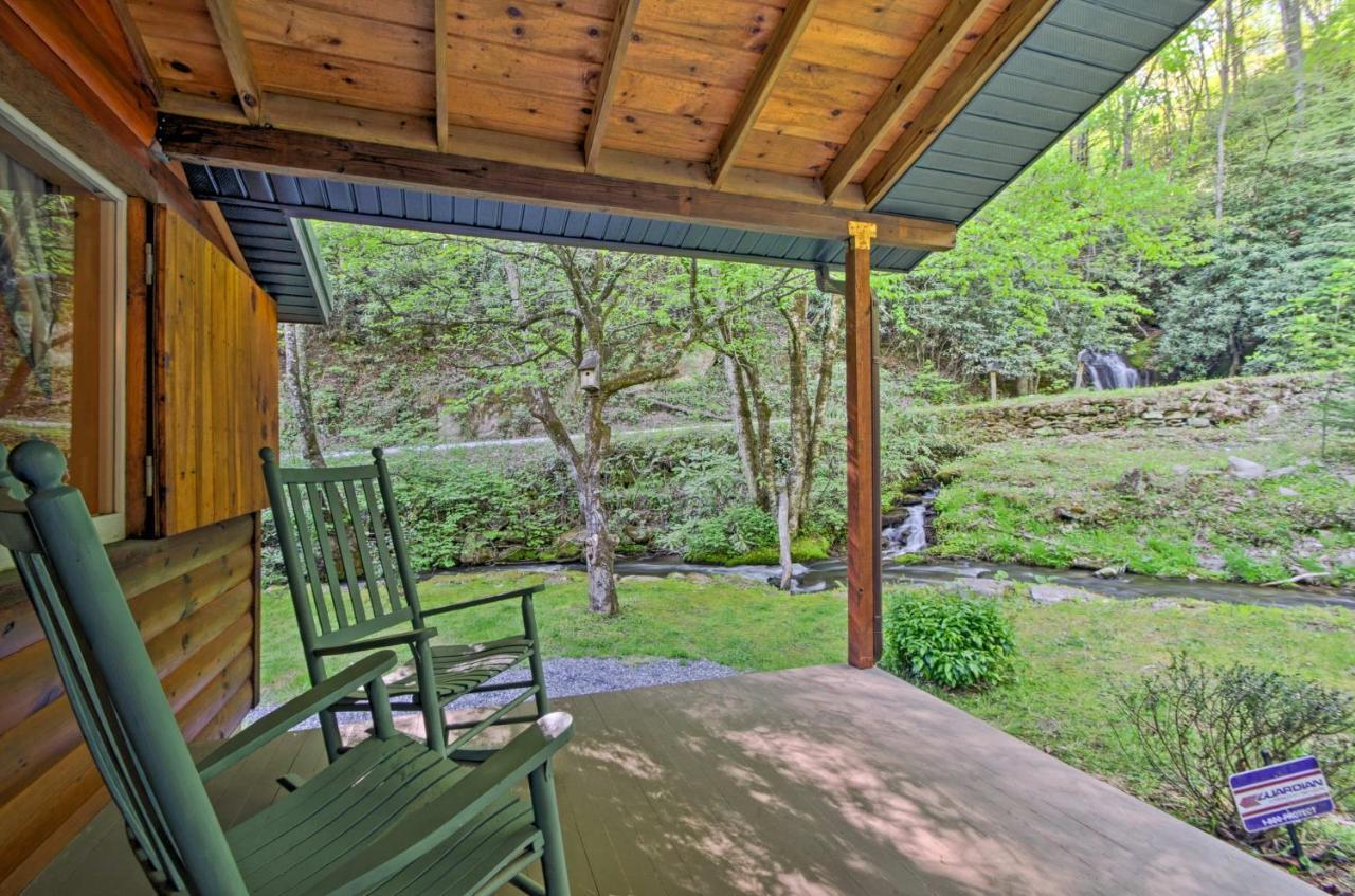Bryson City Cabin With Fire Pit On Coopers Creek! Eksteriør billede